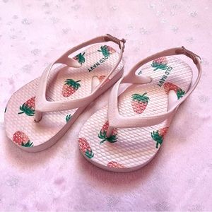 Kid Strawberry Pink Sandals (Size 7)